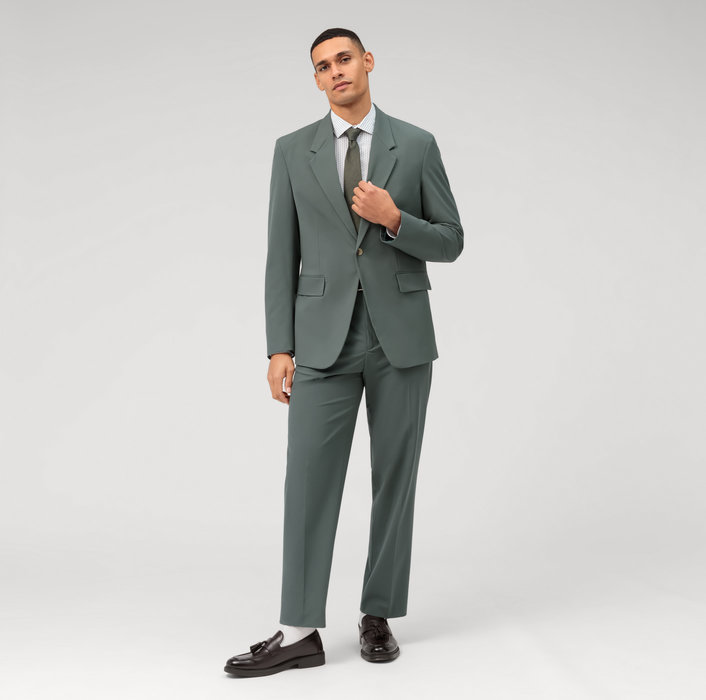 Oblymp Level Five garment washed, Businesshemd, body fit, Kent, Bleu Rabatte dieses Monats