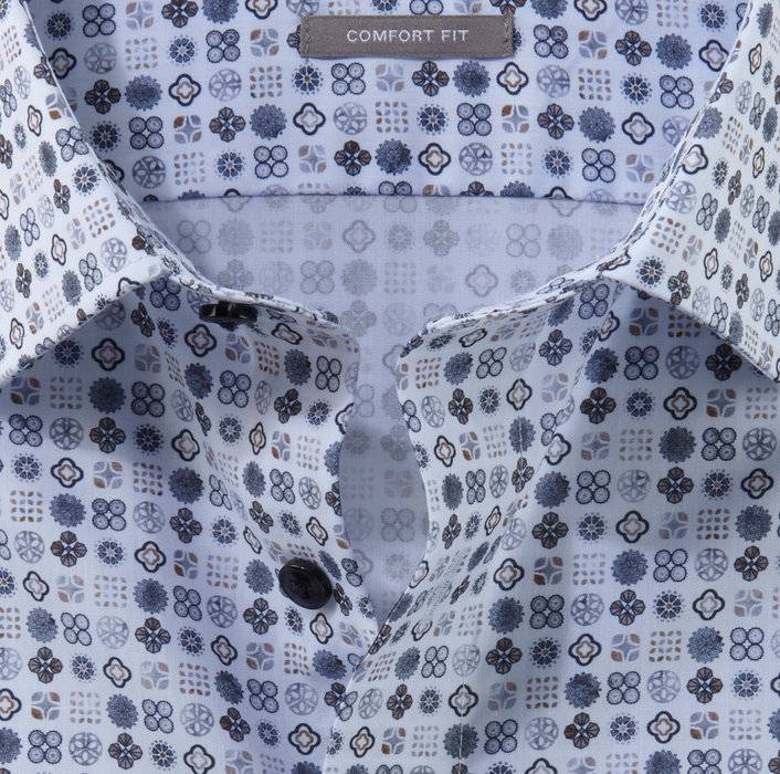 Oblymp Luxor, Businesshemd, comfort fit, New Kent, Bleu Exklusivangebot