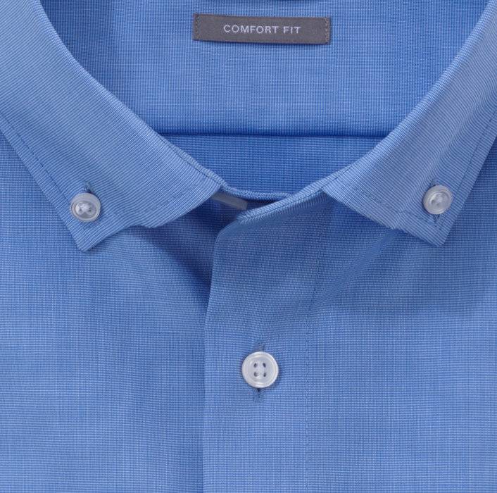 Oblymp Luxor, Businesshemd, comfort fit, Button-down, Blau Preisnachlass