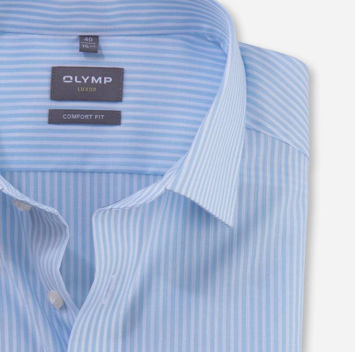 Oblymp Luxor, Businesshemd, comfort fit, New Kent, Bleu Top Angebot