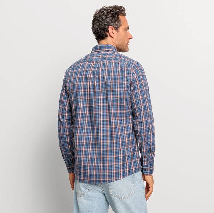 Oblymp Casual, Freizeithemd, regular fit, Button-down, Marine Neuheiten