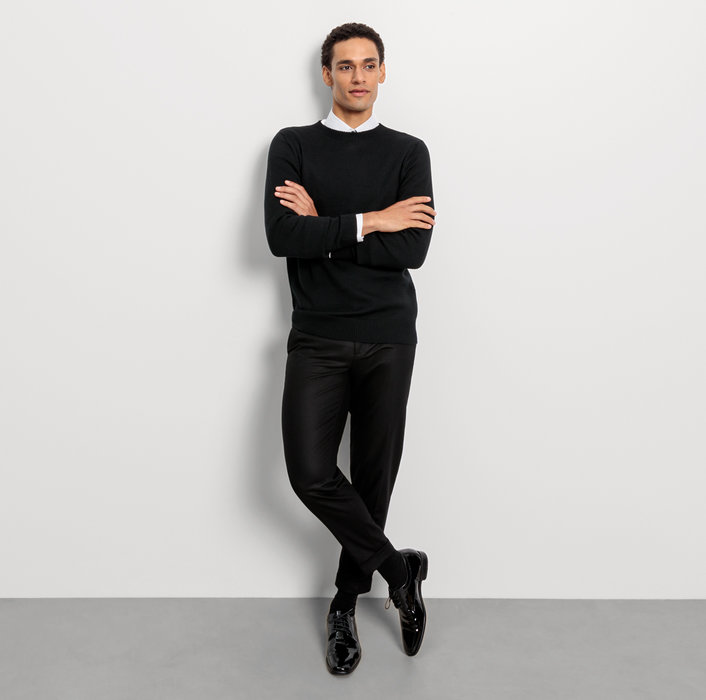 Oblymp Casual Strick, Pullover, Schwarz Nur für heute