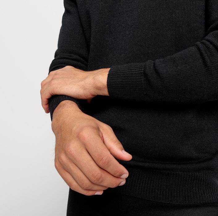 Oblymp Casual Strick, Pullover, Schwarz Nur für heute