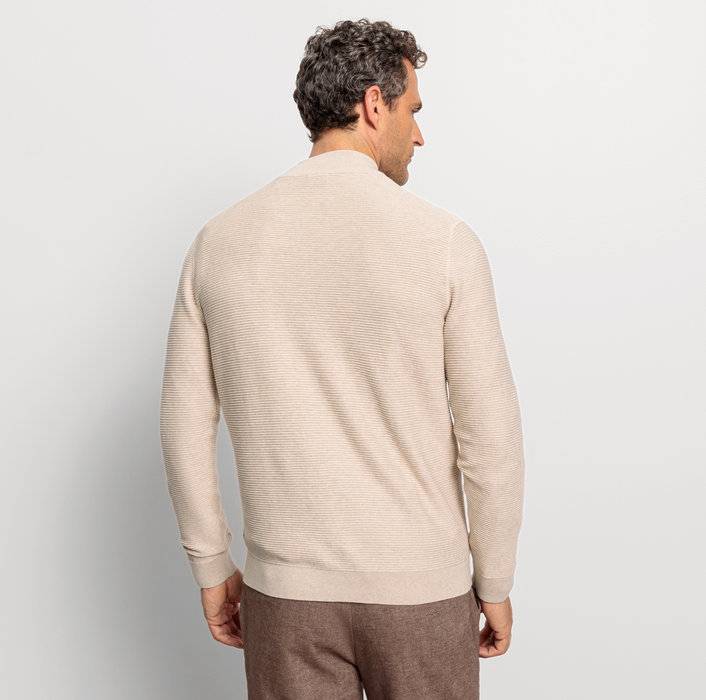 Oblymp Casual Strick, Pullover, Hellbeige Sonderangebot der Fabrik