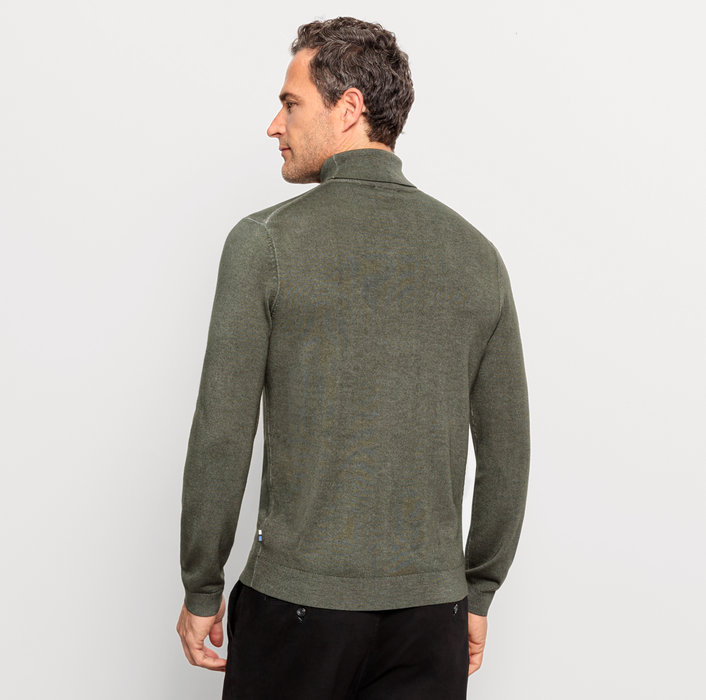 Oblymp Casual Strick, Pullover, Dunkelgrün Bis zu 55% Rabatt