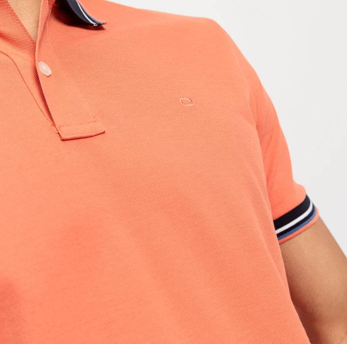 Oblymp Casual Wirk, Polo, Ziegelrot Black Friday Preise