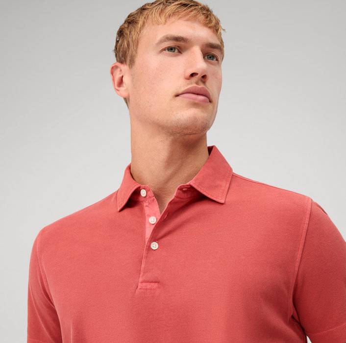 Oblymp Casual Wirk, Polo, Rosenholz Fabrikverkauf