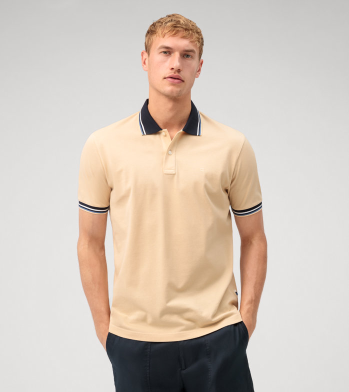 Oblymp Casual Wirk, Polo, Natur