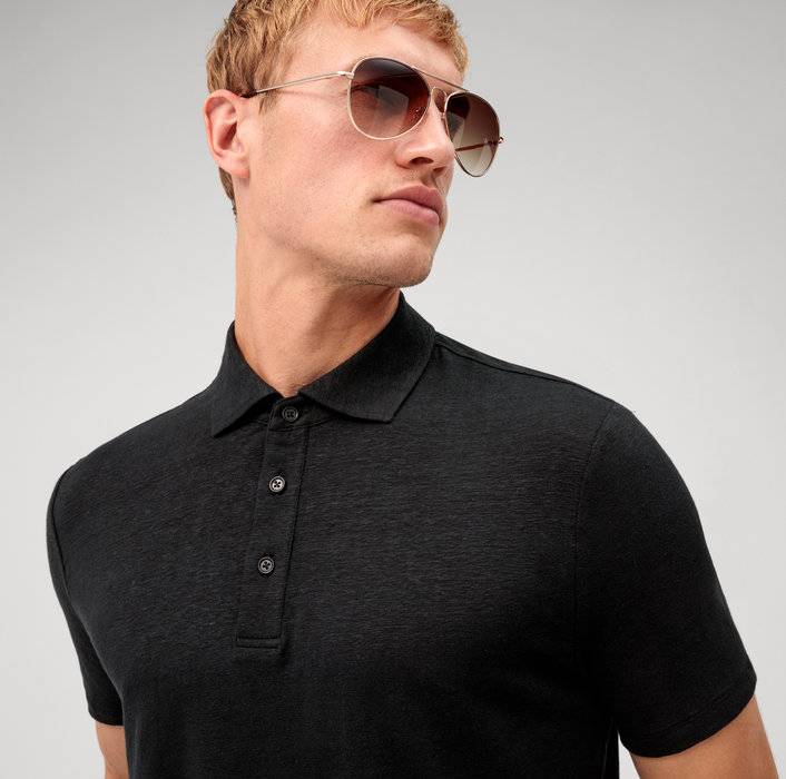 Oblymp Casual Wirk, Polo, Schwarz Online Shopping