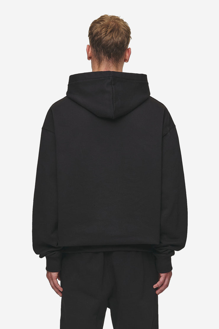 ﻿Pegador Logo Oversized Hoodie Washed Black Saisonale Angebote
