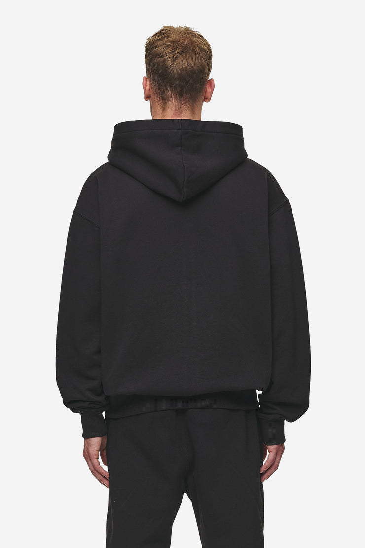 Pegador Logo Oversized Sweat Jacket Washed Black Tiefpreis