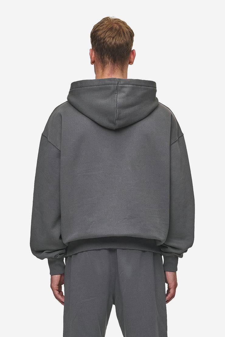 Pegador Logo Oversized Hoodie Washed Anthracite Sonderangebot der Fabrik