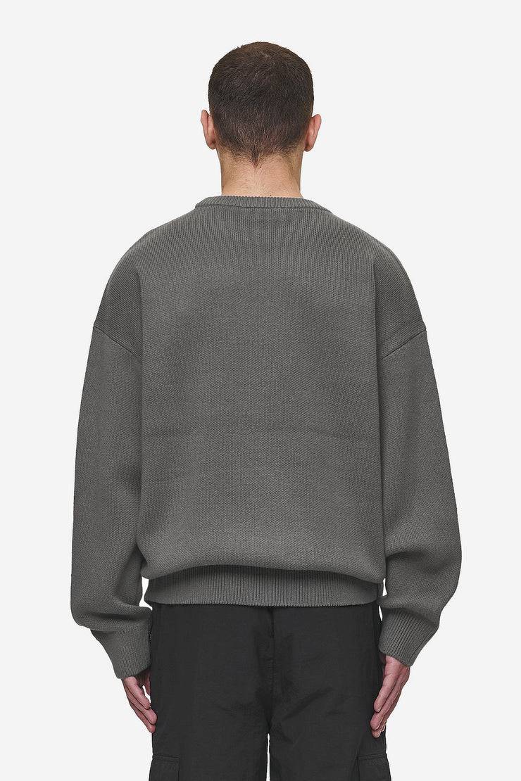 Pegador Logo Oversized Knit Sweater Anthracite Discount Store für neue Produkte