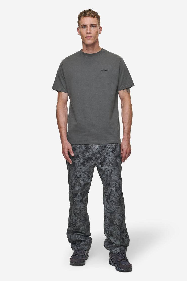 Pegador Bane Slim Tee Washed Anthracite Riesige Rabatte