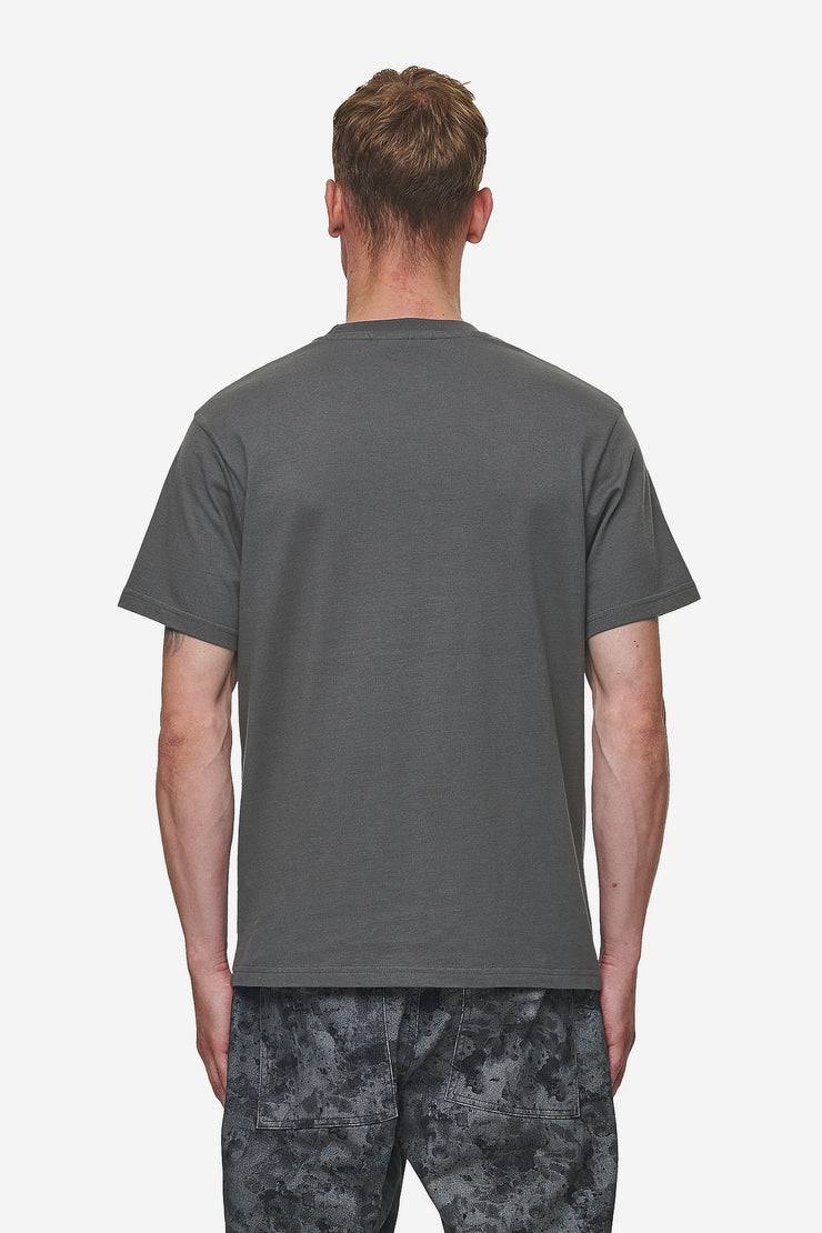 Pegador Bane Slim Tee Washed Anthracite Riesige Rabatte