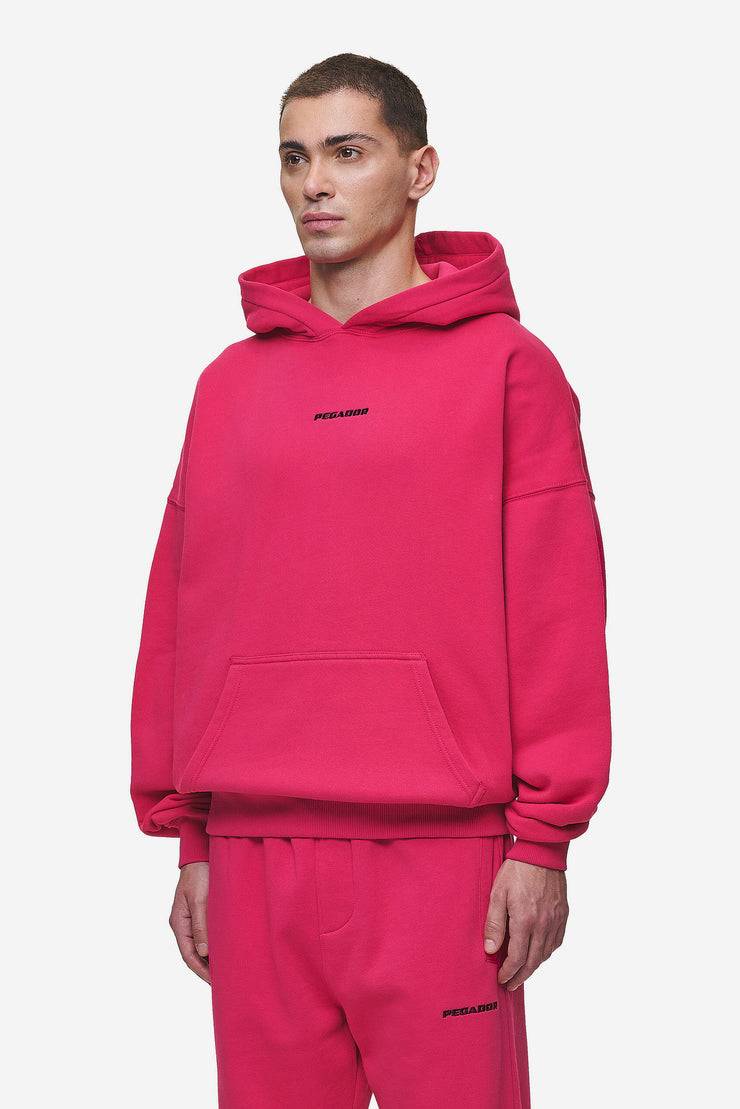 Pegador Logo Boxy Hoodie Washed Virtual Pink Clearance-Verkauf