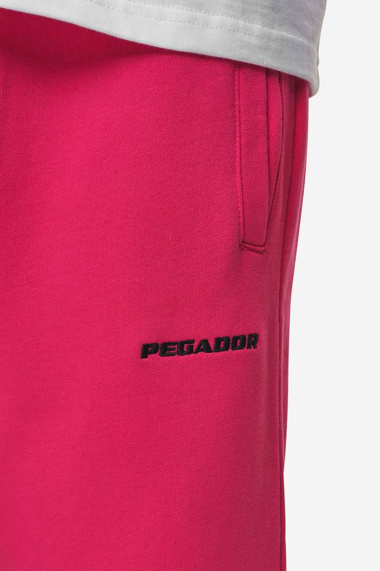 Pegador Logo Wide Sweat Pants Washed Virtual Pink Kostenloser Versand international