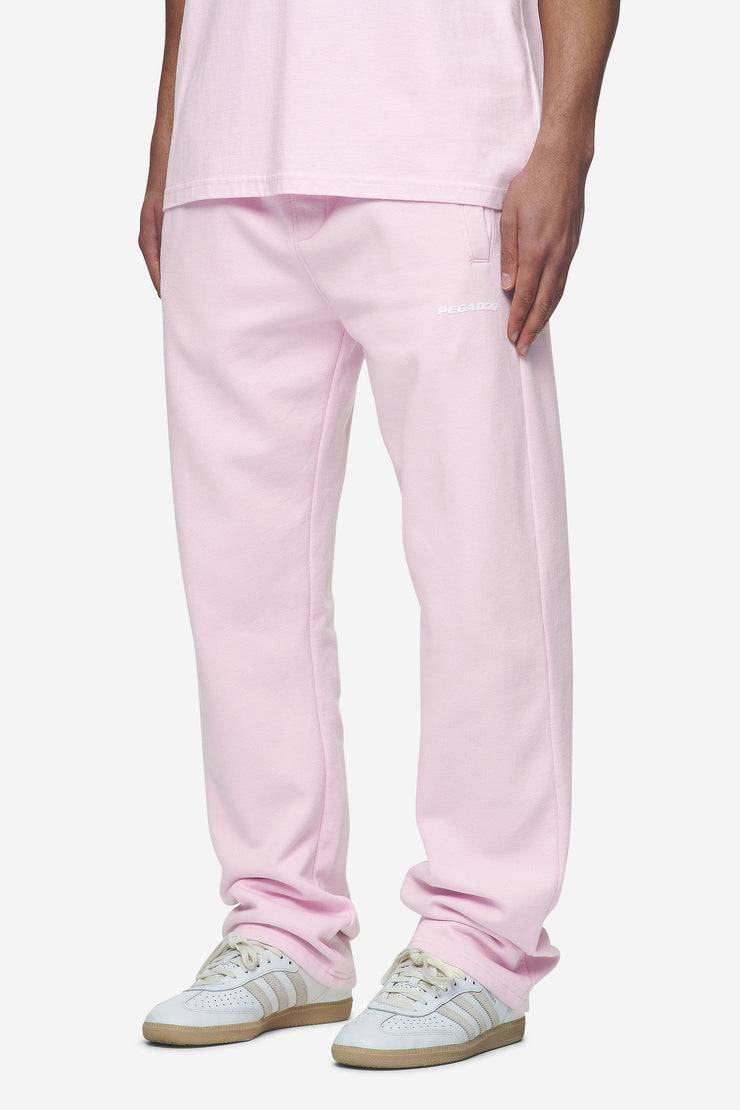 Pegador Logo Wide Sweat Pants Washed Bubblegum White Gum zollfrei