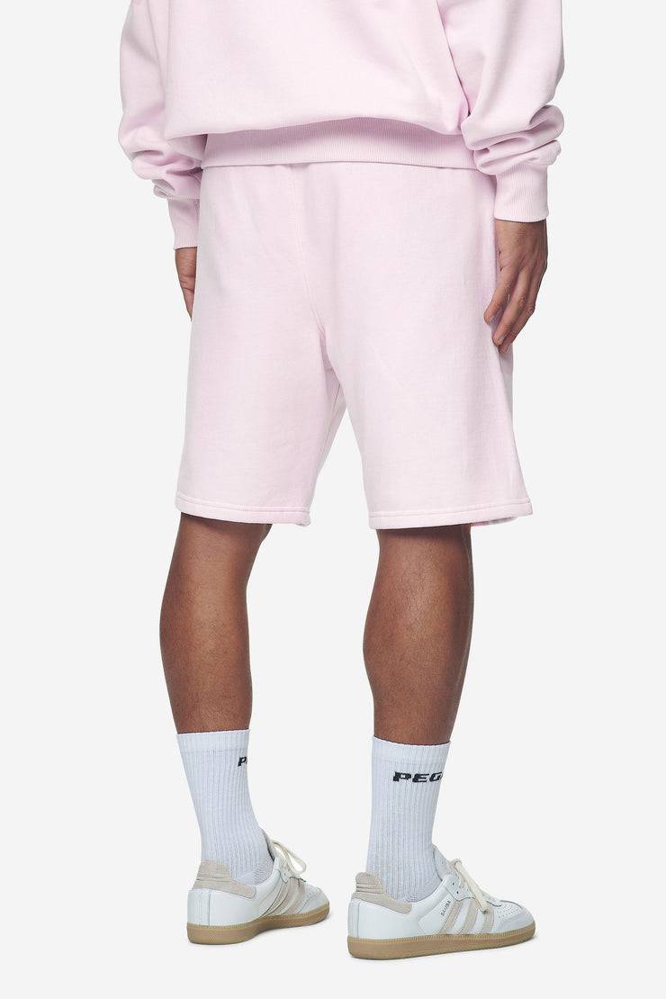 Pegador Logo Heavy Sweat Shorts Washed Bubblegum White Gum 50% Rabatt für begrenzte Zeit