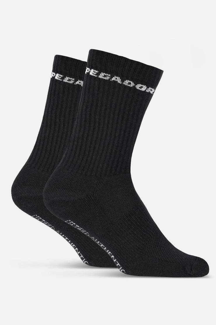 Pegador Certified Side Logo Socks Black White 2025