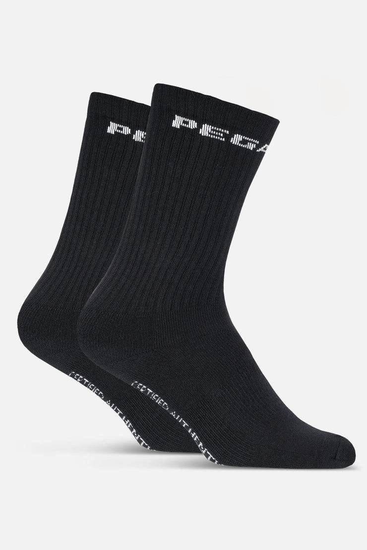Pegador Certified Logo Socks Black White Outlet