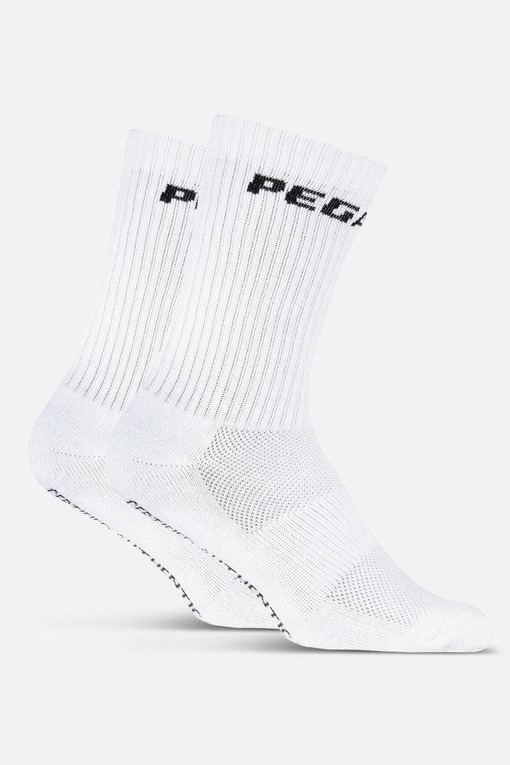Pegador Certified Logo Socks White Black Auslauf