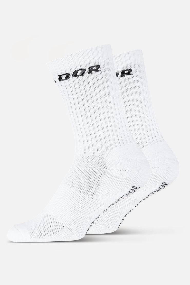 Pegador Certified Logo Socks White Black Auslauf