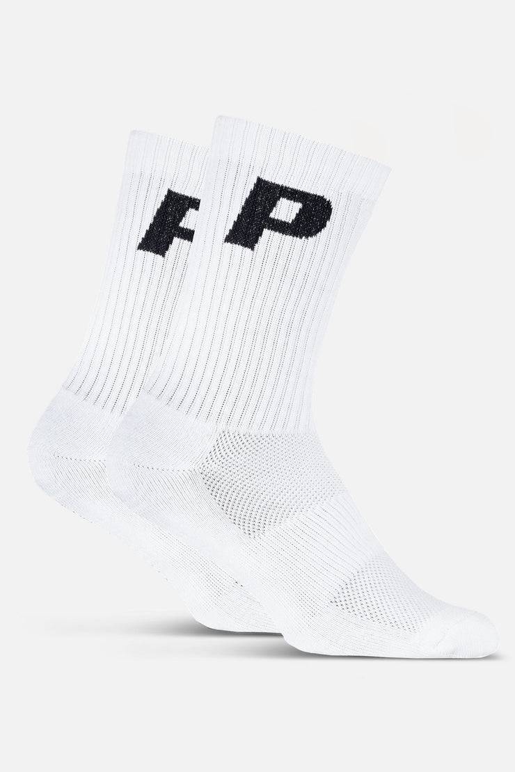 Pegador P Logo Socks White Black Blitzverkäufe