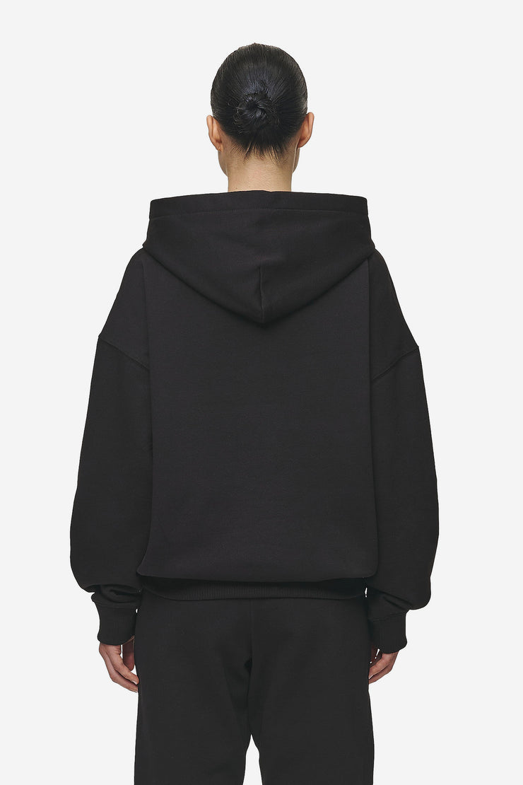 Pegador Clarita Logo Oversized Hoodie Black White Gum Online Shopping