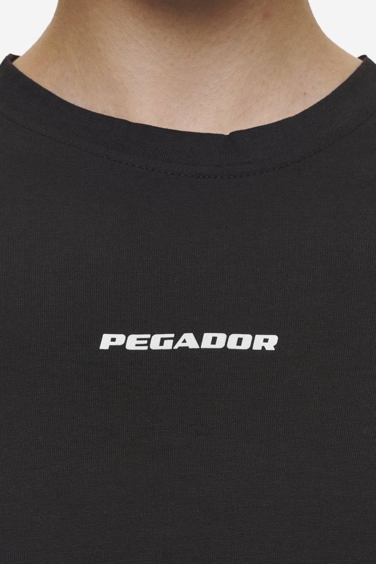 Pegador Ines Cropped Baby Tee Black White Gum Cyber Monday