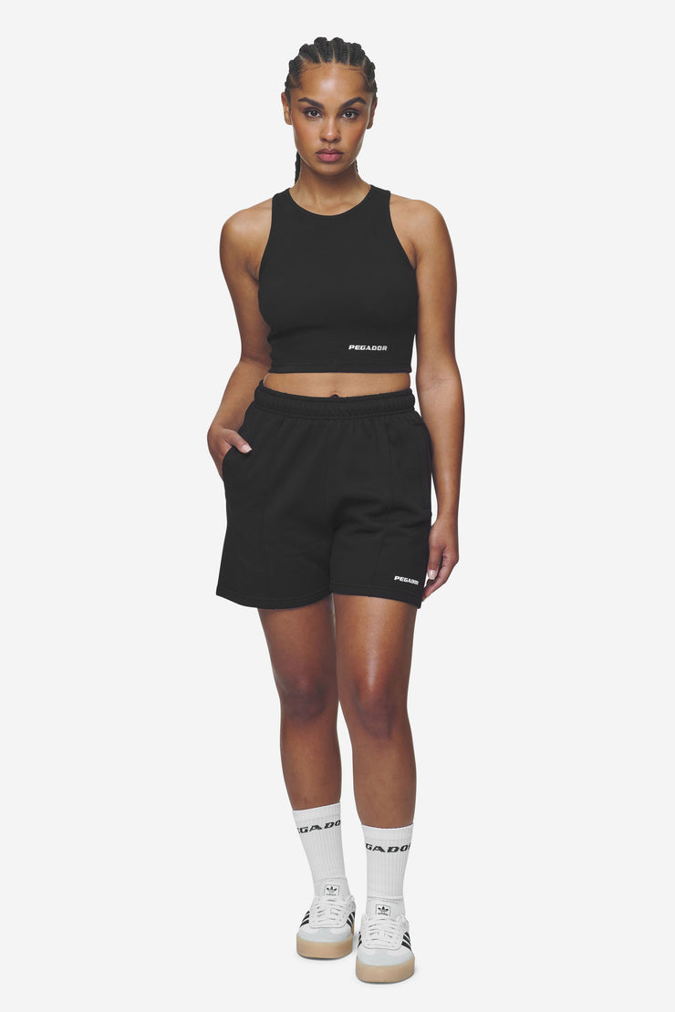 Pegador Ayla Crop Top Black White Weihnachtsangebot