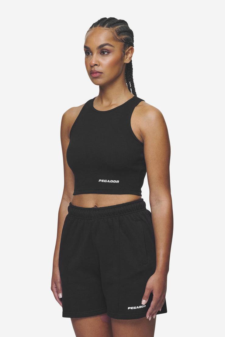 Pegador Ayla Crop Top Black White Weihnachtsangebot