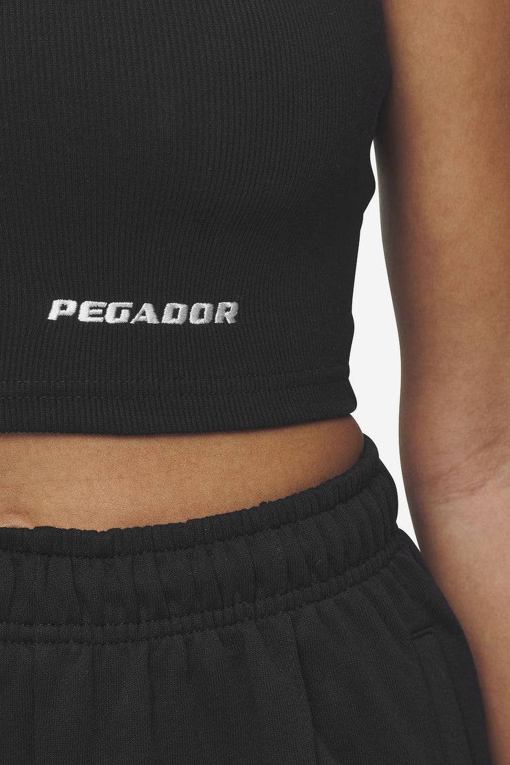 Pegador Ayla Crop Top Black White Weihnachtsangebot