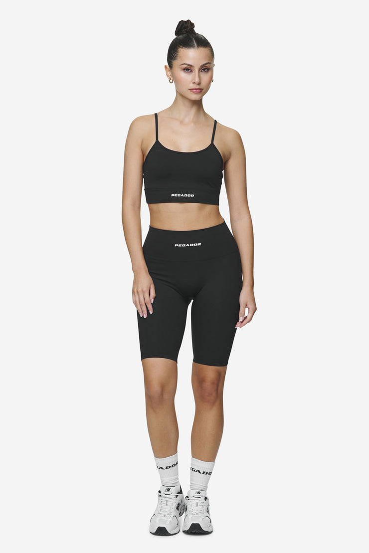 Pegador Lupita Biker Shorts Black White Heißer Verkauf