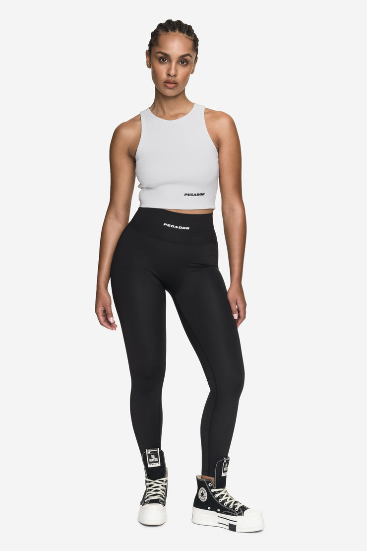 Pegador Ayla Crop Top White Black Saisonale Angebote