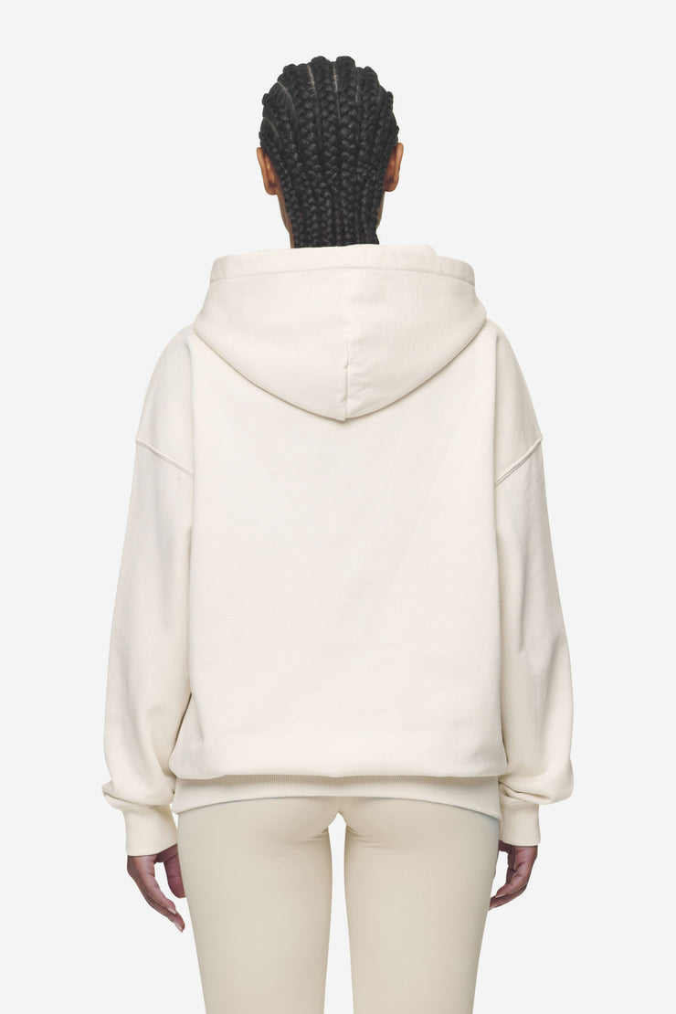 Pegador Clarita Logo Oversized Hoodie Washed Coast Sand White Gum Kauf eins, bekomm eins gratis