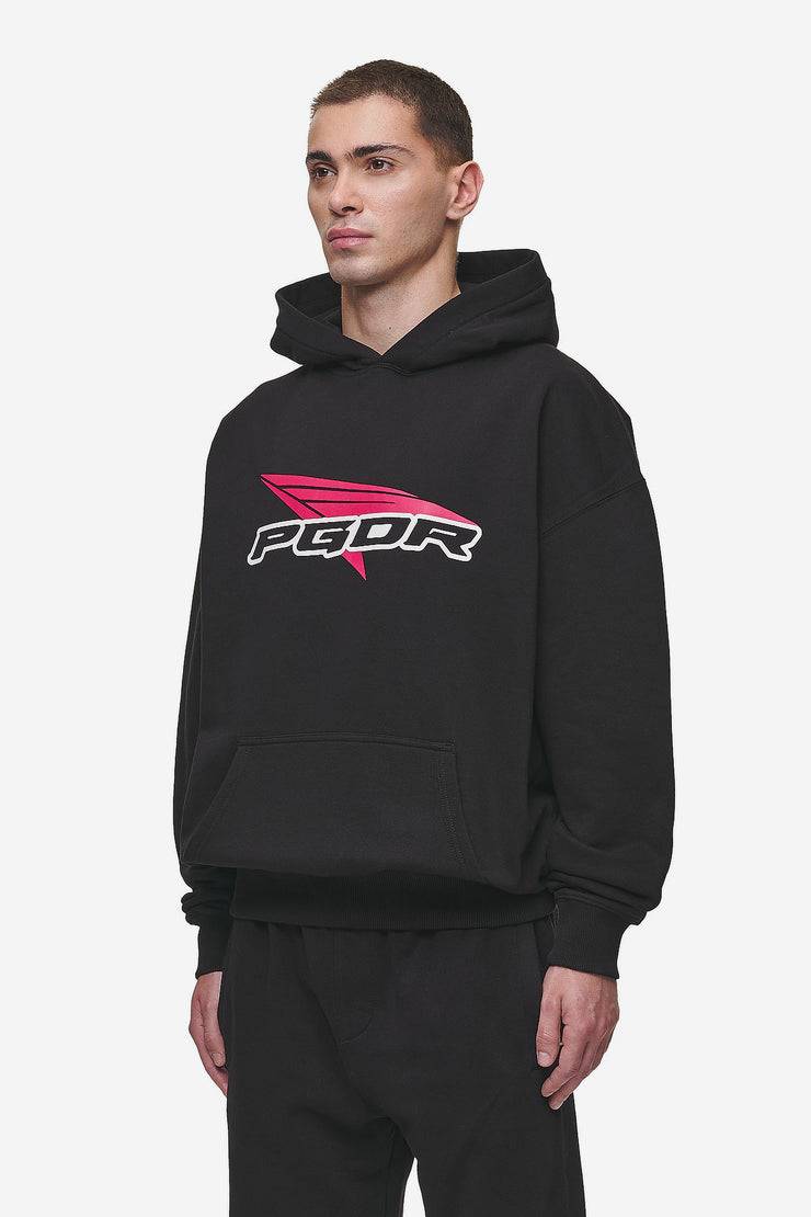 Pegador Blamor Oversized Hoodie Washed Black VIP-Rabatte