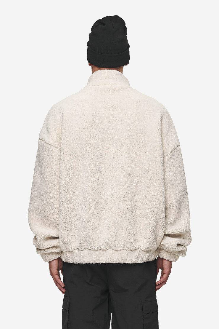 Pegador Puka Teddy Half Zip Sweater Light Beige Begrenzte Freigabe