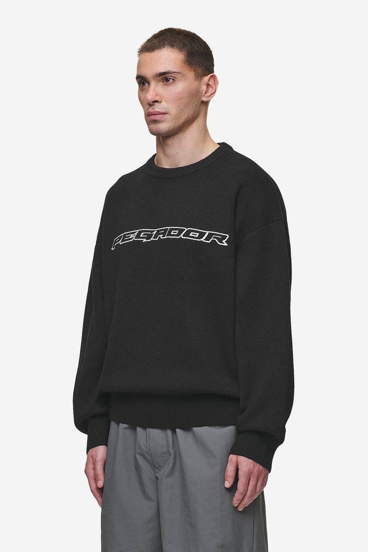 Pegador Lenox Oversized Knit Sweater Black Letzte 3 Tage