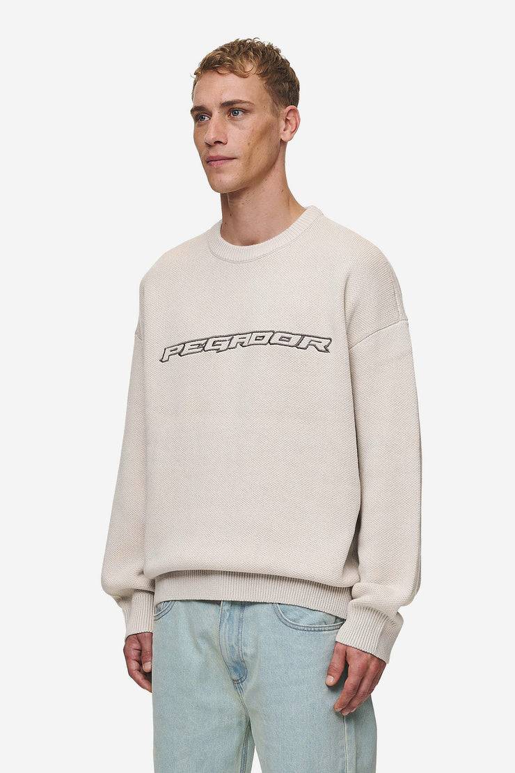 Pegador Lenox Oversized Knit Sweater Light Beige JETZT KAUFEN