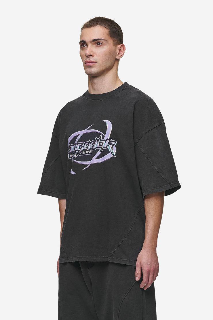 Pegador Mill Boxy Tee Vintage Black Letzte 2 Tage