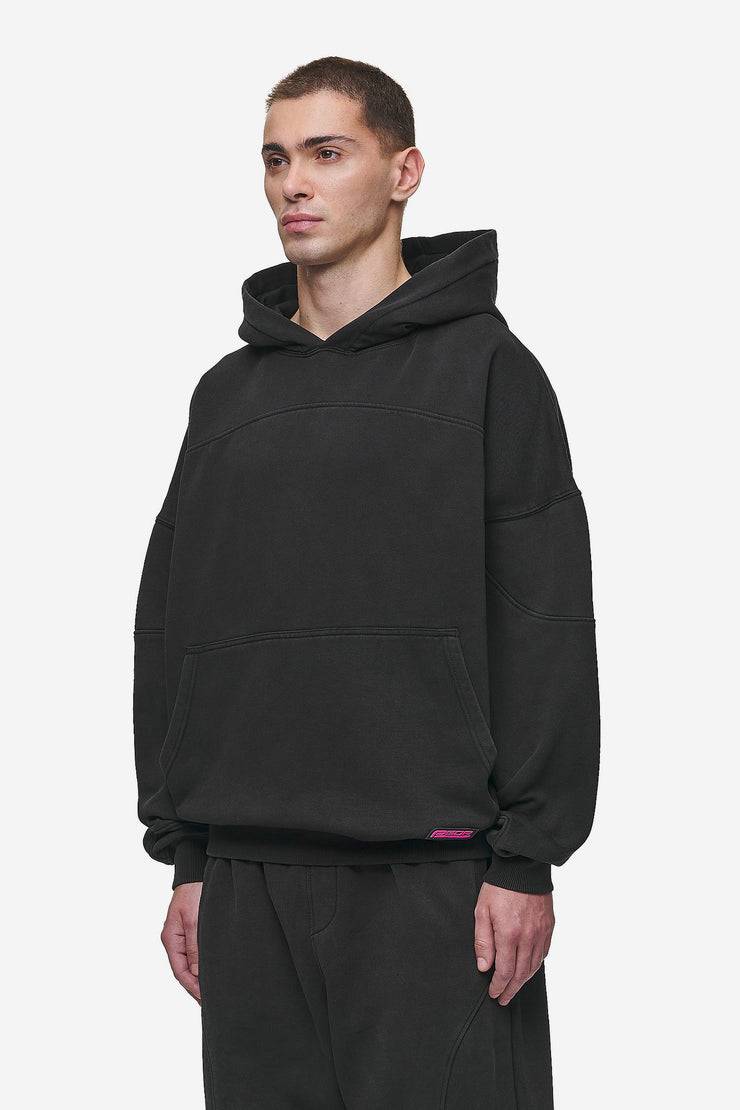 Pegador Conven Boxy Hoodie Vintage Black Letzter Tag
