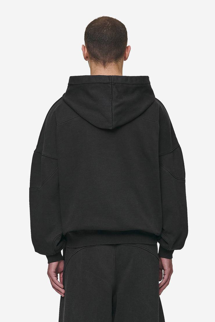 Pegador Conven Boxy Hoodie Vintage Black Letzter Tag