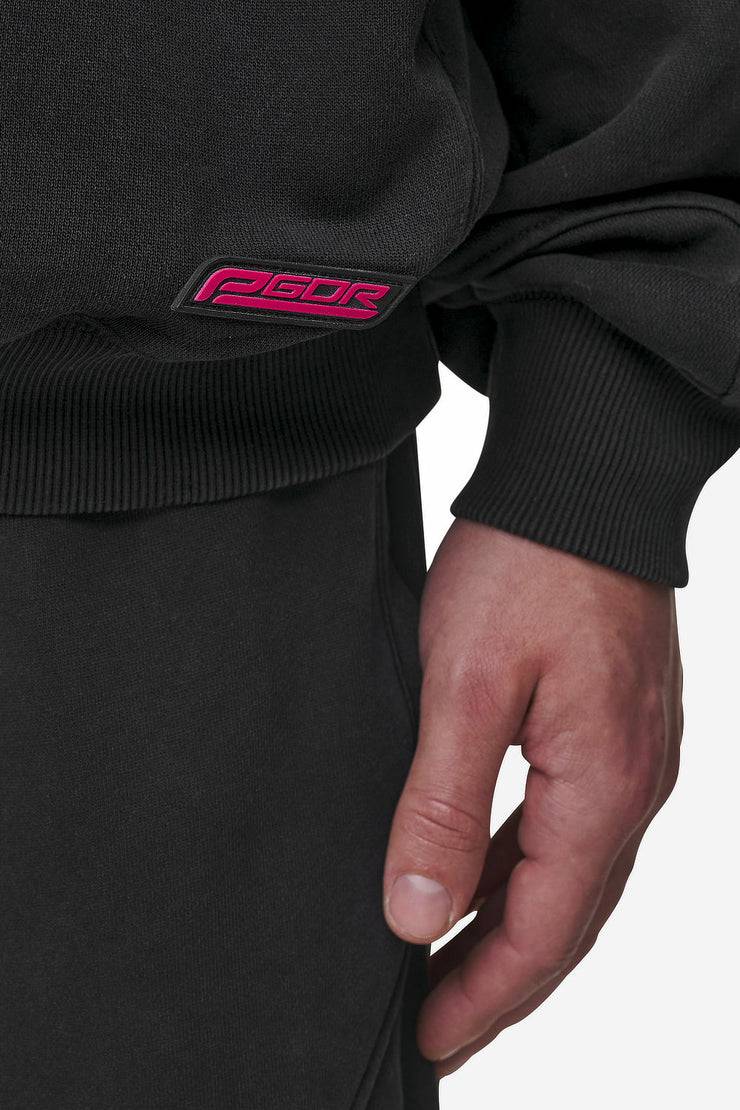 Pegador Conven Boxy Hoodie Vintage Black Letzter Tag
