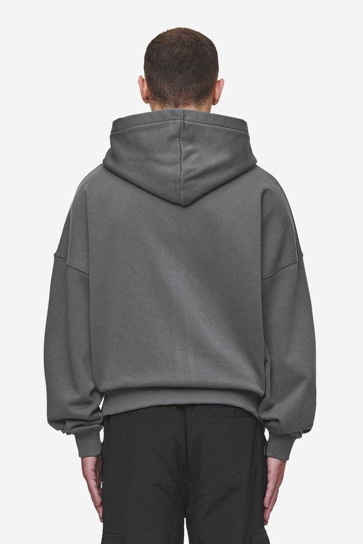 Pegador Hogan Boxy Sweat Jacket Washed Anthracite Bis zu 65% Rabatt