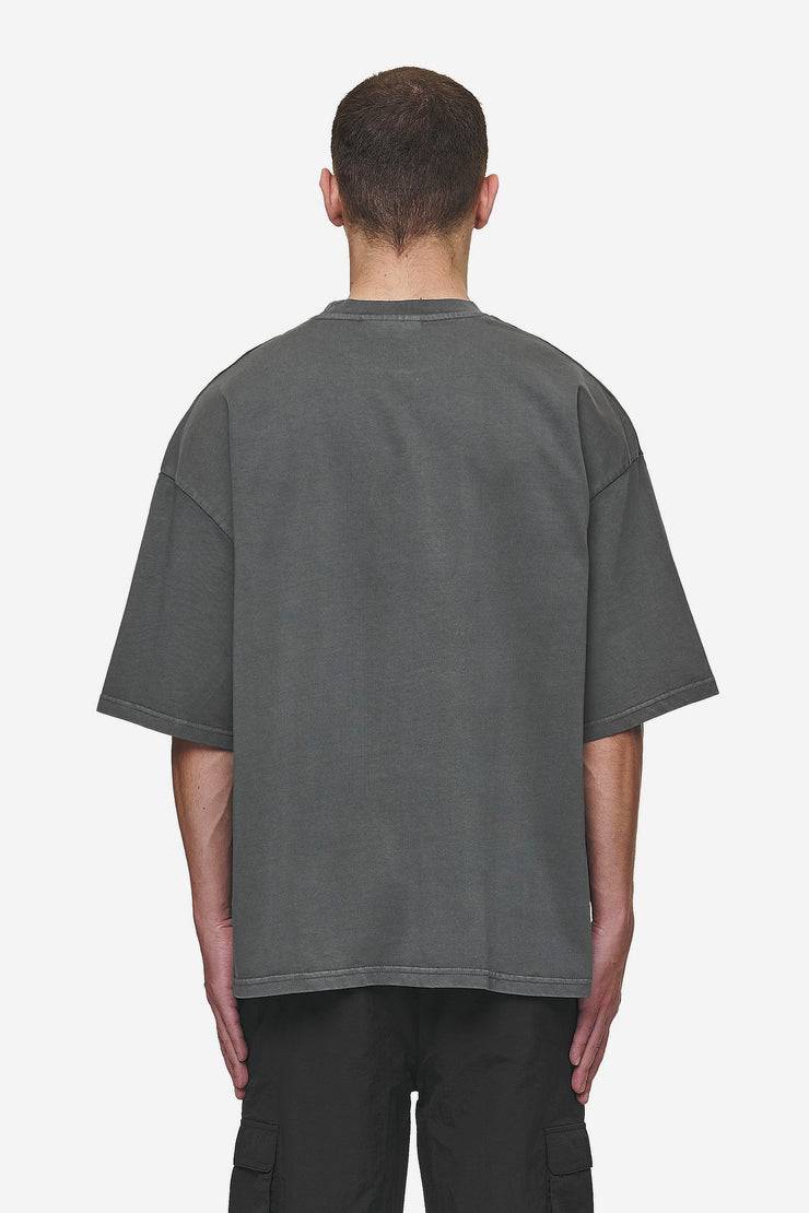 Pegador Macon Boxy Tee Washed Anthracite Sonderangebot der Fabrik