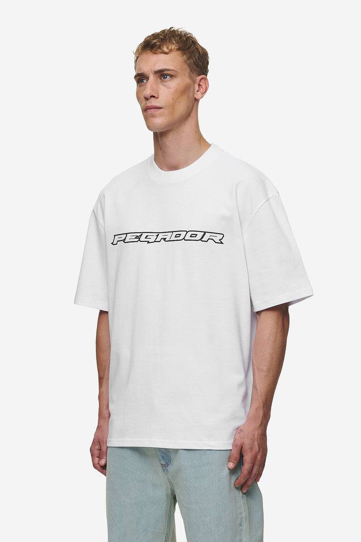Pegador Alden Oversized Tee White 50% Rabatt mit kostenlosem Versand