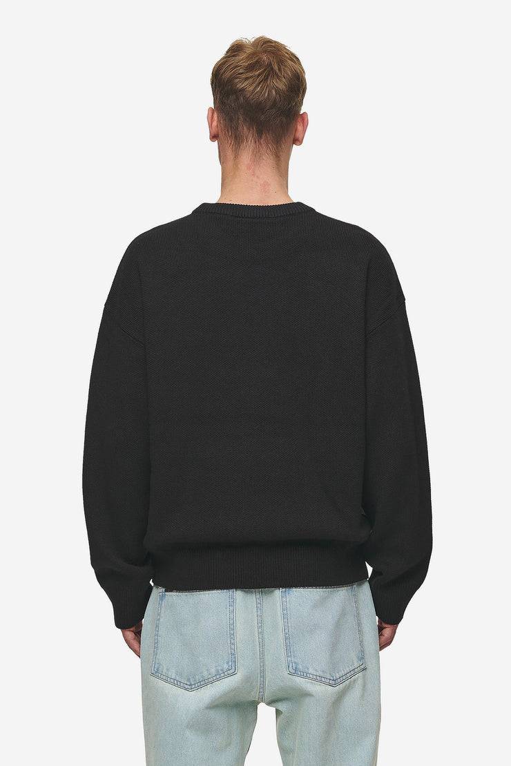 Pegador Logo Oversized Knit Sweater Black Clearance-Verkauf