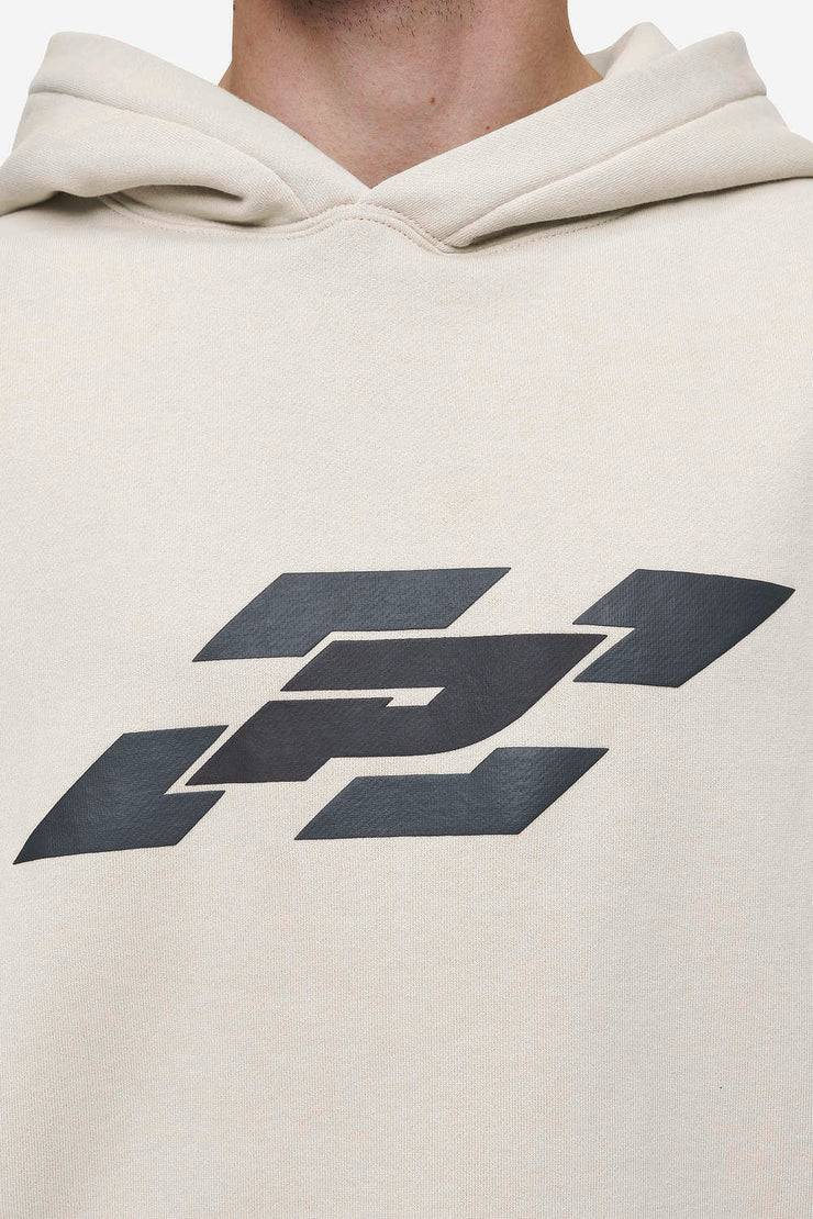 Pegador Slick Boxy Hoodie Washed Light Beige zollfrei
