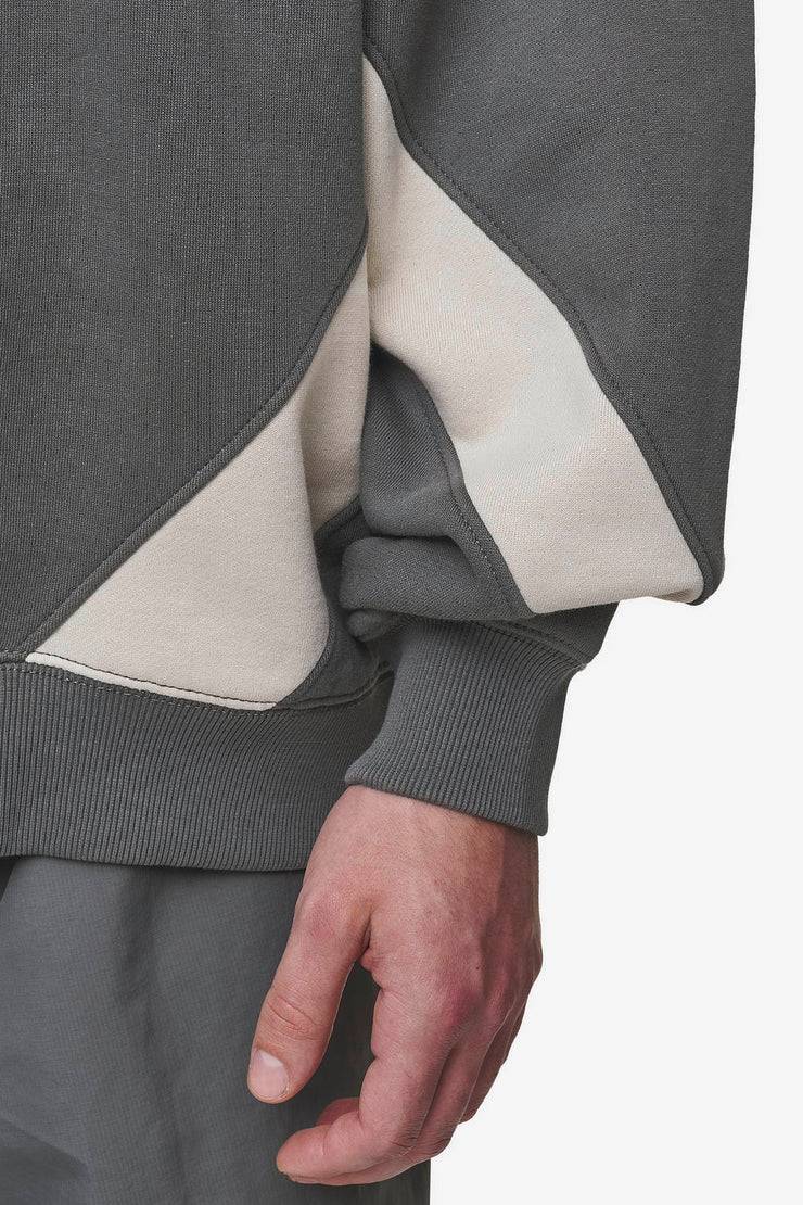 Pegador Slick Boxy Sweater Washed Anthracite 50% Rabatt für begrenzte Zeit